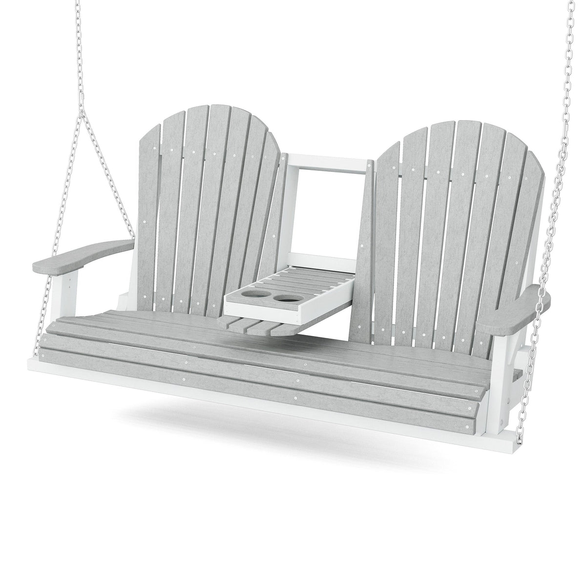 Heritage 5' Swing With Console Porch Swing