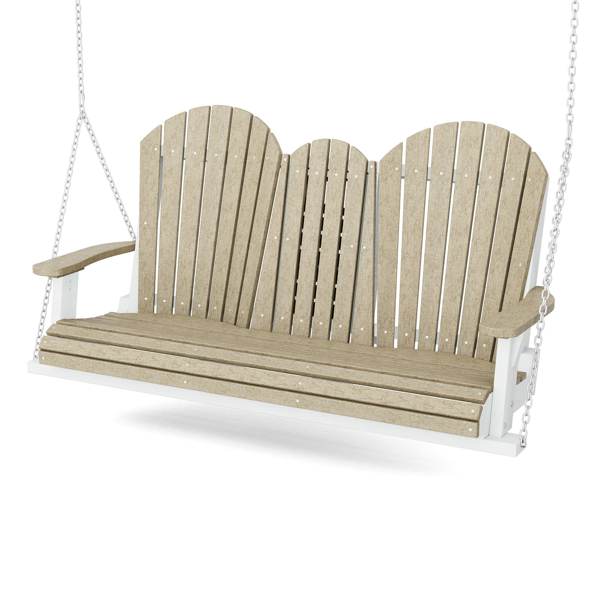 Heritage 5' Swing With Console Porch Swing