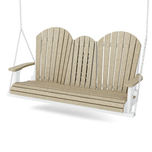 Heritage 5' Swing With Console Porch Swing