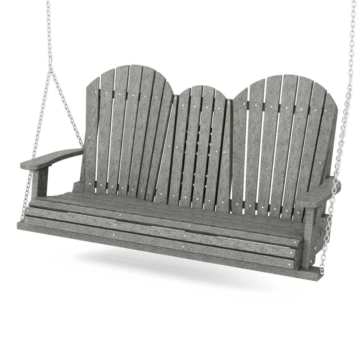 Heritage 5' Swing With Console Porch Swing