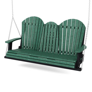 Heritage 5' Swing With Console Porch Swing