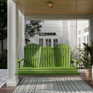 Heritage 5' Swing With Console Porch Swing