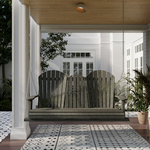 Heritage 5' Swing With Console Porch Swing