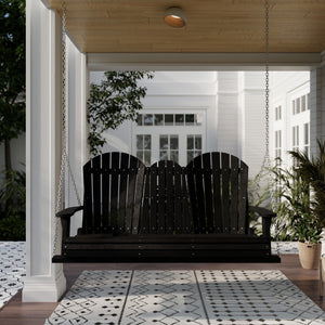 Heritage 5' Swing With Console Porch Swing