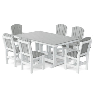 Heritage 7-Piece 44"x72" Dining Set Dining Set