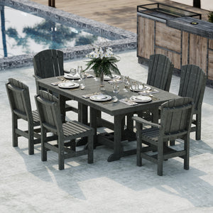 Heritage 7-Piece 44"x72" Dining Set Dining Set