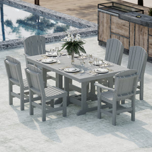 Heritage 7-Piece 44"x72" Dining Set Dining Set