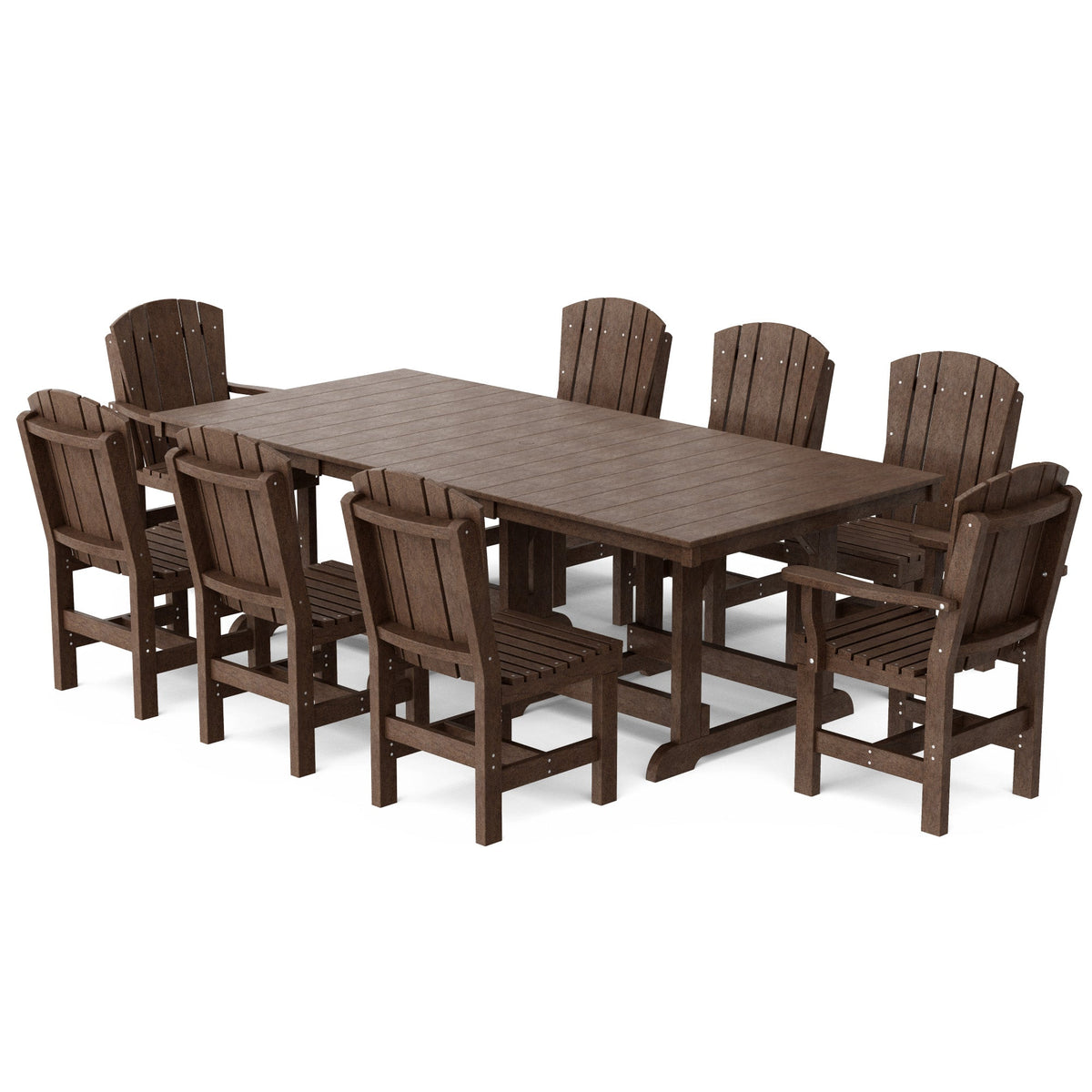 Heritage 9-Piece 44"x94" Dining Set Dining Set