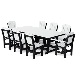 Heritage 9-Piece 44"x94" Dining Set Dining Set