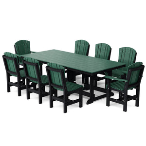 Heritage 9-Piece 44"x94" Dining Set Dining Set