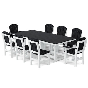 Heritage 9-Piece 44"x94" Dining Set Dining Set