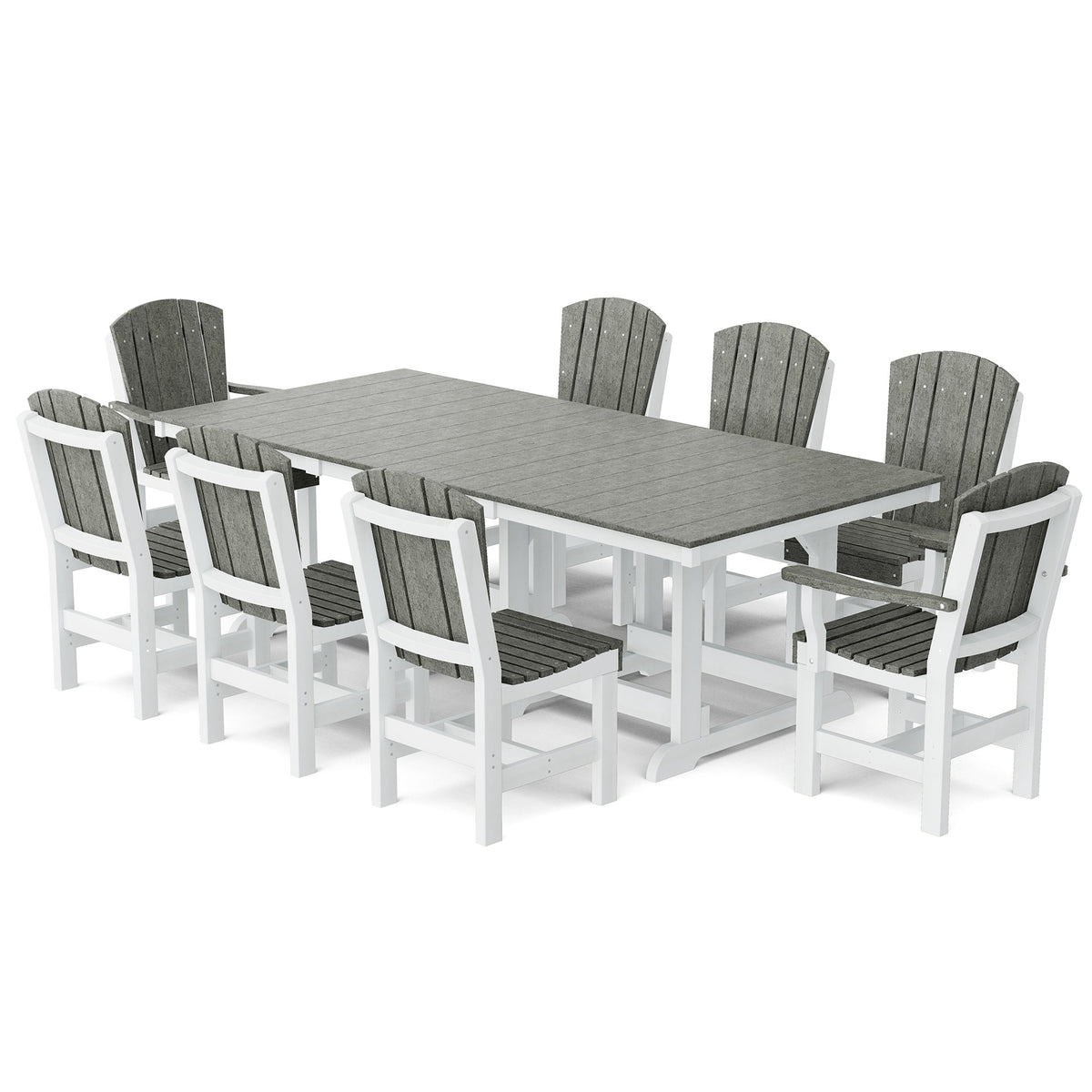 Heritage 9-Piece 44"x94" Dining Set Dining Set