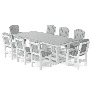 Heritage 9-Piece 44"x94" Dining Set Dining Set