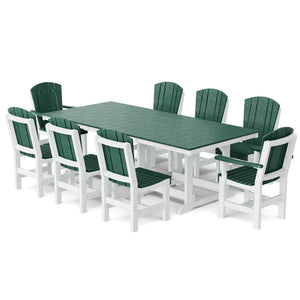 Heritage 9-Piece 44"x94" Dining Set Dining Set