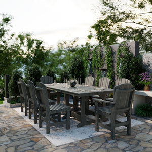 Heritage 9-Piece 44"x94" Dining Set Dining Set