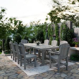 Heritage 9-Piece 44"x94" Dining Set Dining Set