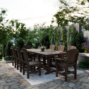 Heritage 9-Piece 44"x94" Dining Set Dining Set
