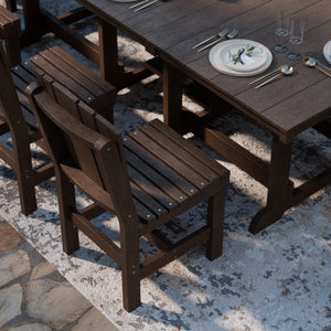 Heritage 9-Piece 44"x94" Dining Set Dining Set