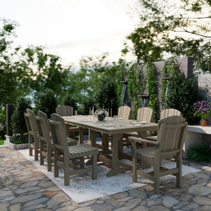 Heritage 9-Piece 44"x94" Dining Set Dining Set