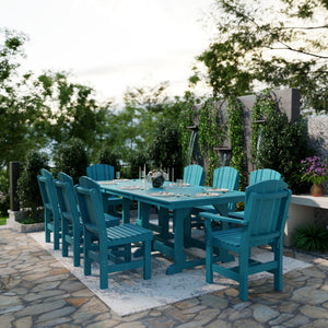 Heritage 9-Piece 44"x94" Dining Set Dining Set