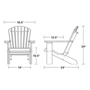 Heritage Child's Adirondack Chair Adirondack Chair