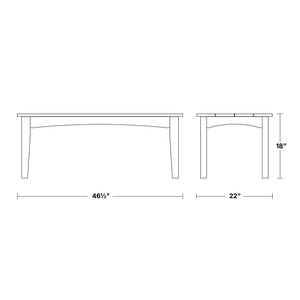 Heritage Deep Seating Coffee Table Outdoor Table