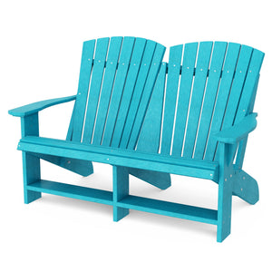 Heritage Double Adirondack Garden Bench