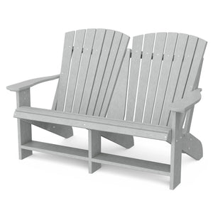 Heritage Double Adirondack Garden Bench
