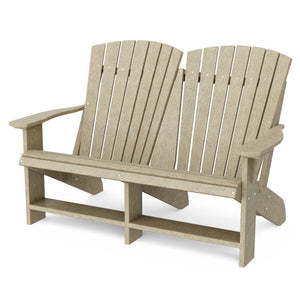 Heritage Double Adirondack Garden Bench