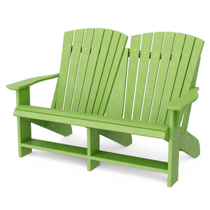 Heritage Double Adirondack Garden Bench