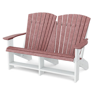 Heritage Double Adirondack Garden Bench
