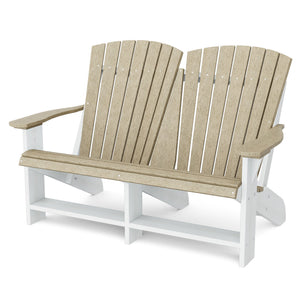 Heritage Double Adirondack Garden Bench