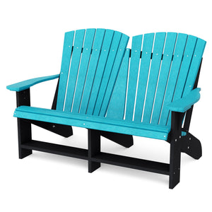 Heritage Double Adirondack Garden Bench