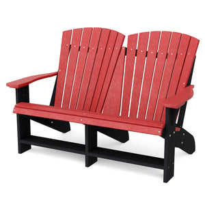 Heritage Double Adirondack Garden Bench