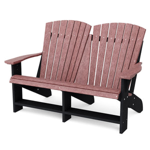 Heritage Double Adirondack Garden Bench