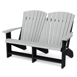 Heritage Double Adirondack Garden Bench