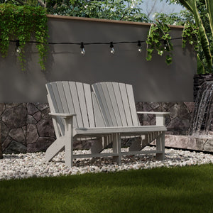Heritage Double Adirondack Garden Bench