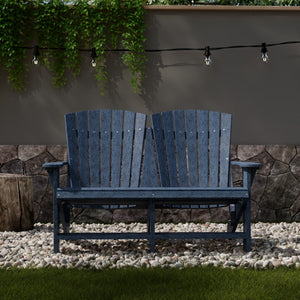 Heritage Double Adirondack Garden Bench