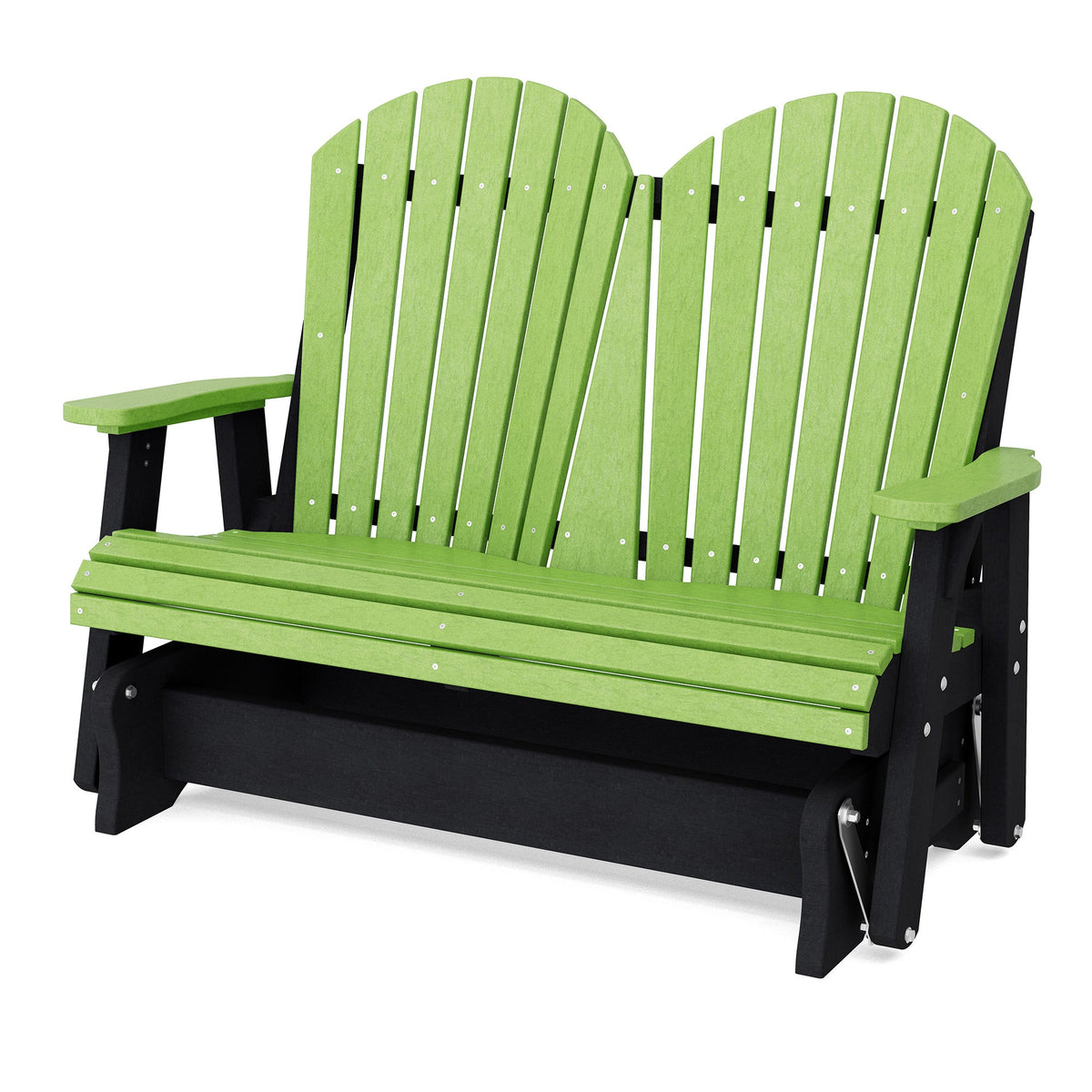 Heritage Double Glider Outdoor Glider Lime Green / Black