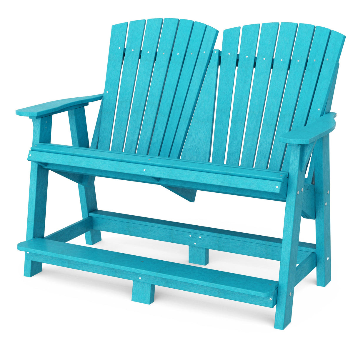 Heritage Double High Adirondack Garden Bench