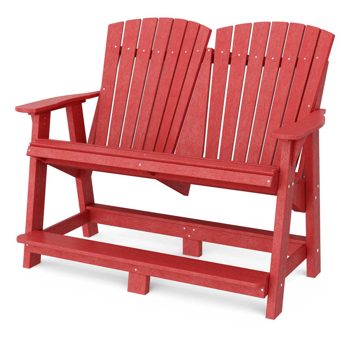 Heritage Double High Adirondack Garden Bench