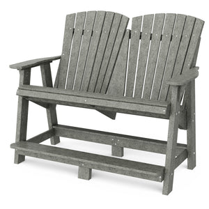 Heritage Double High Adirondack Garden Bench