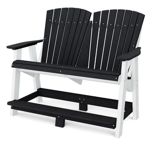 Heritage Double High Adirondack Garden Bench