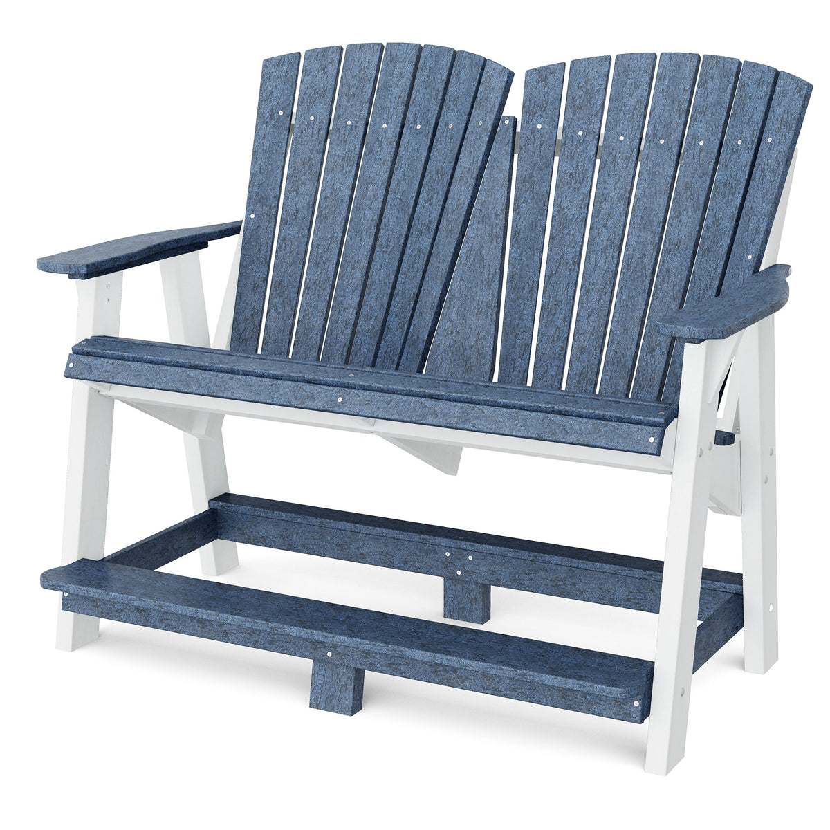 Heritage Double High Adirondack Garden Bench