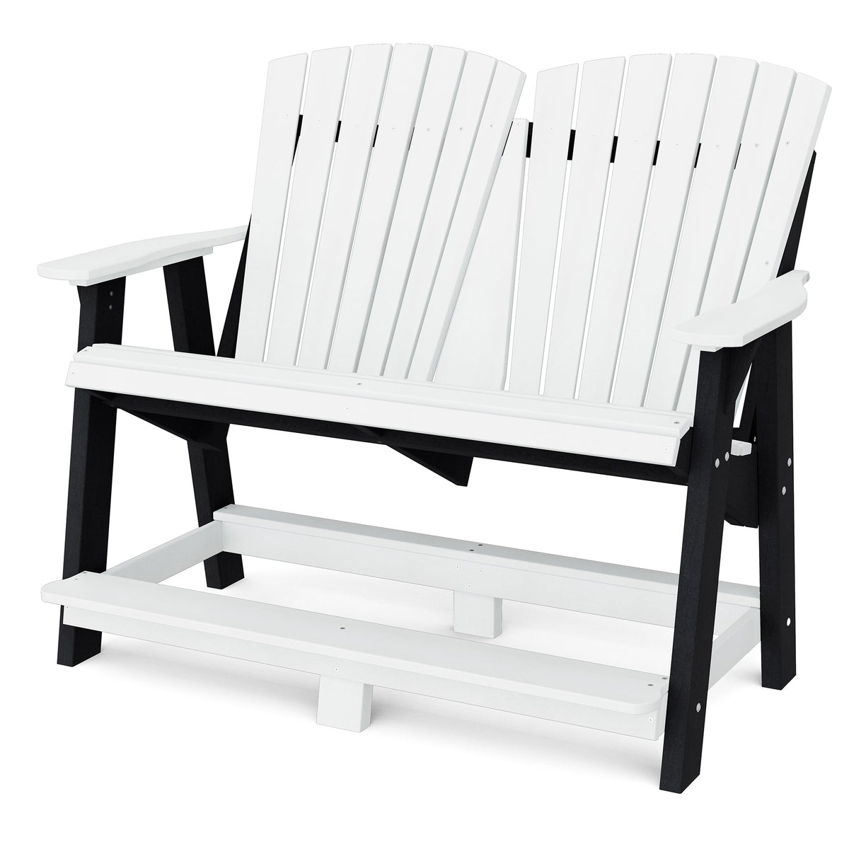 Heritage Double High Adirondack Garden Bench