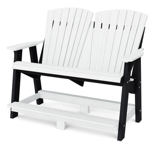 Heritage Double High Adirondack Garden Bench