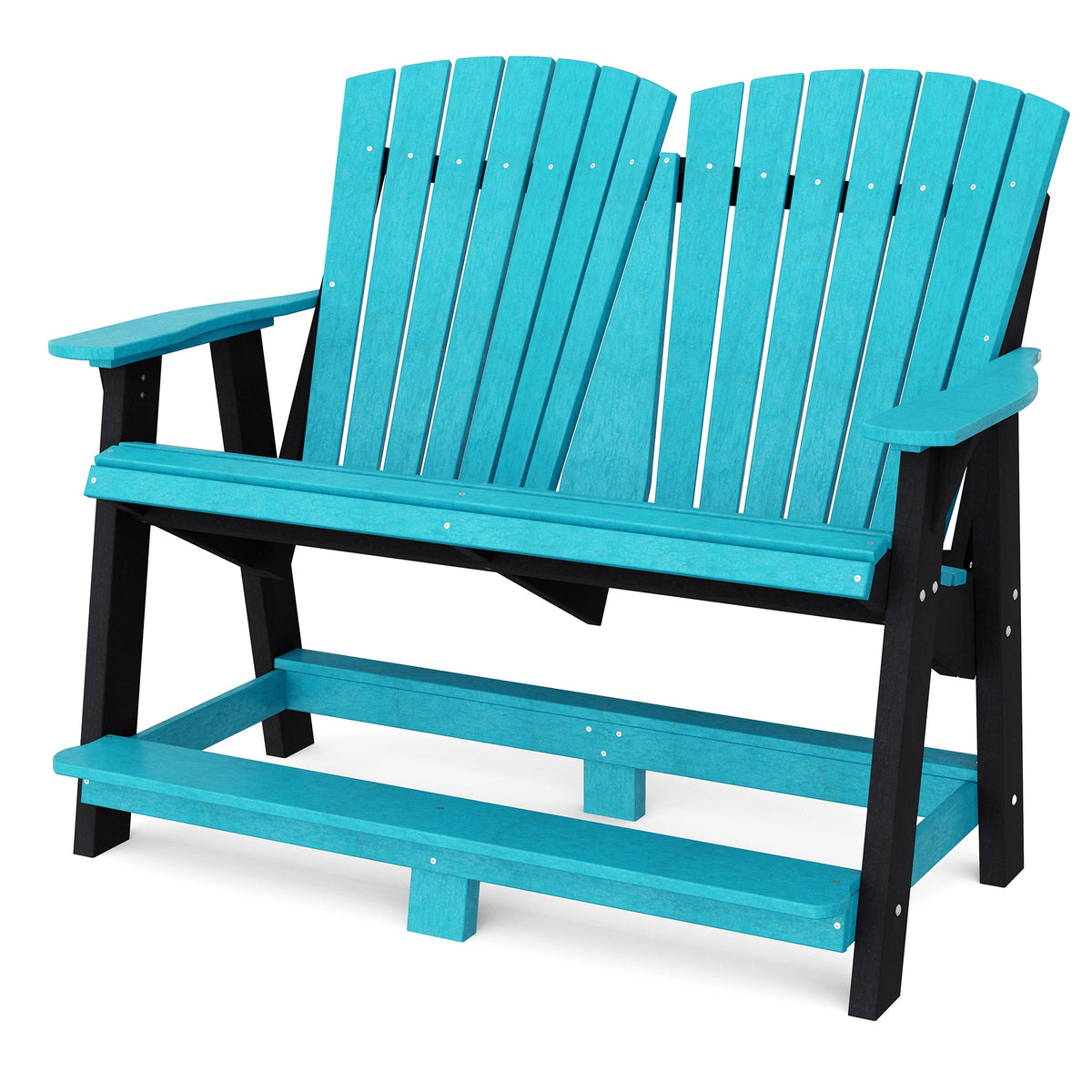 Heritage Double High Adirondack Garden Bench