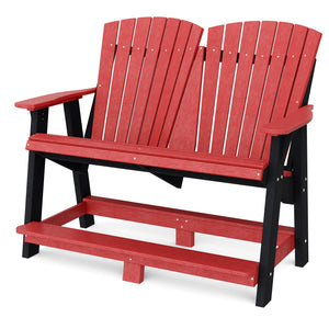 Heritage Double High Adirondack Garden Bench
