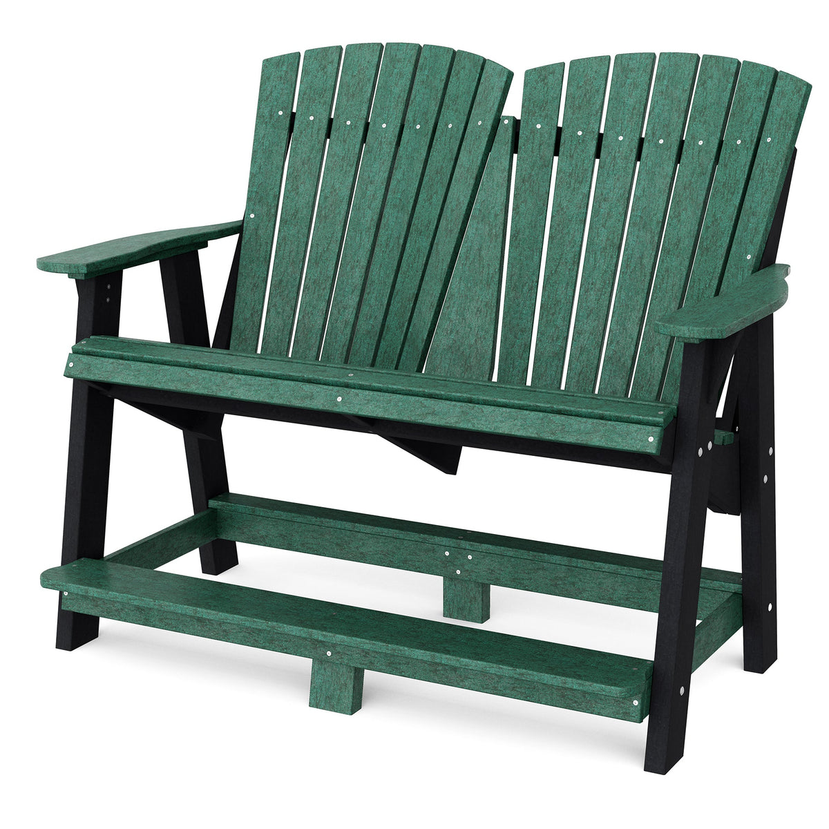 Heritage Double High Adirondack Garden Bench