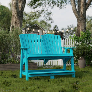 Heritage Double High Adirondack Garden Bench
